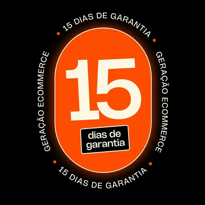 Geração Ecommerce — 15 dias de garantia